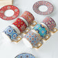 Islamic design Luxury arabic Coffee Cups and Saucer Set{ Murcie}