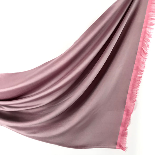 satin silk lavender  Hijab