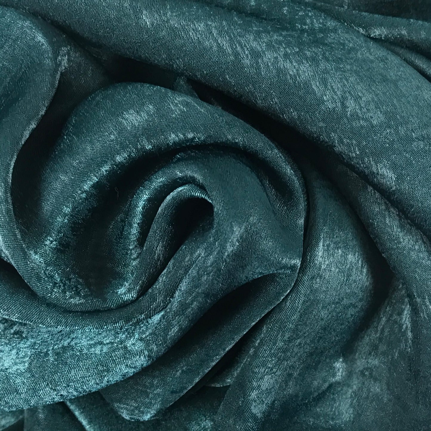 satin dark green Hijab