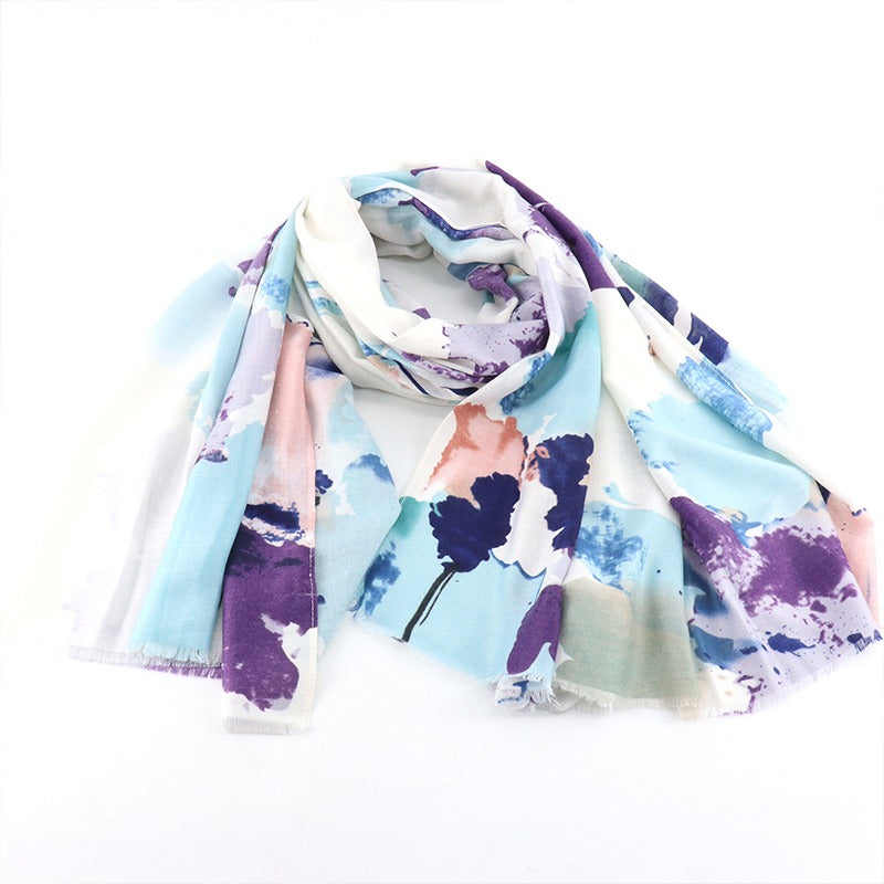 Printed Cotton Summer Hijab