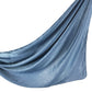 satin silver blue Hijab