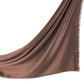 satin silk brown chocolate Hijab