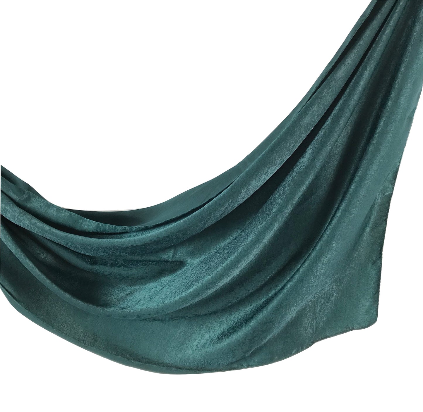 satin dark green Hijab