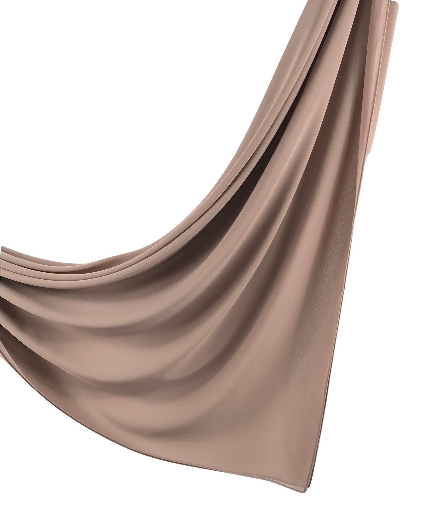 light brown chiffon square Hijab